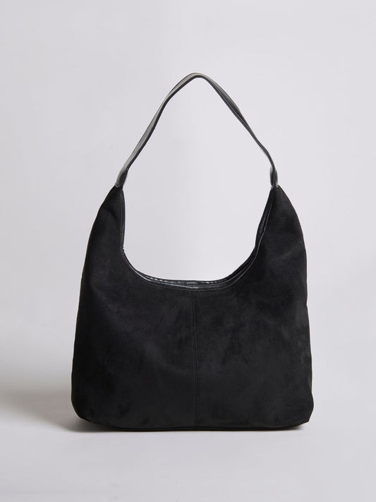 SUEDE DAILY LEATHER TOTE